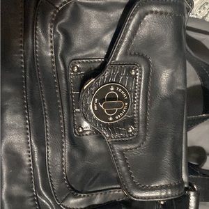 Black Tommy Hilfiger leather purse